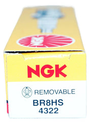 NGK 4322 BR8HS cold-rolled threads safeguard cylinder head