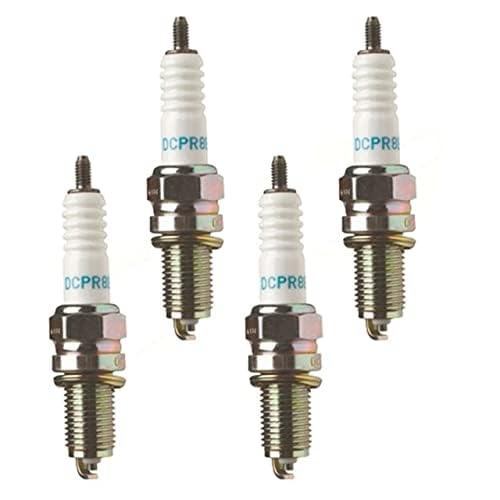 NGK 4339 spark plug pack side view shows original packaging and included hardware