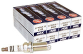 NGK 4469 Iridium IX spark plug closeup showing precision electrode design for reliable ignition.