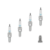 NGK CR9EK spark plugs set of four in box for reliable starts