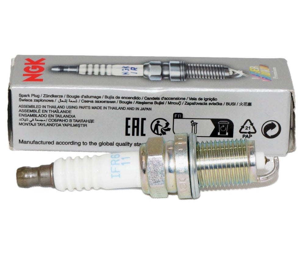 NGK 4589 center electrode iridium tip for durability