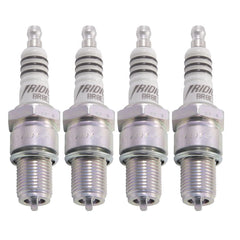 NGK 5044 BR8EIX spark plug front view highlighting OEM-grade performance