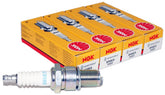 NGK 5422-4PK BR8ES spark plug package showing a durable box for easy replacement