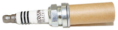 NGK 6619 iridium spark plugs precision tip close-up.