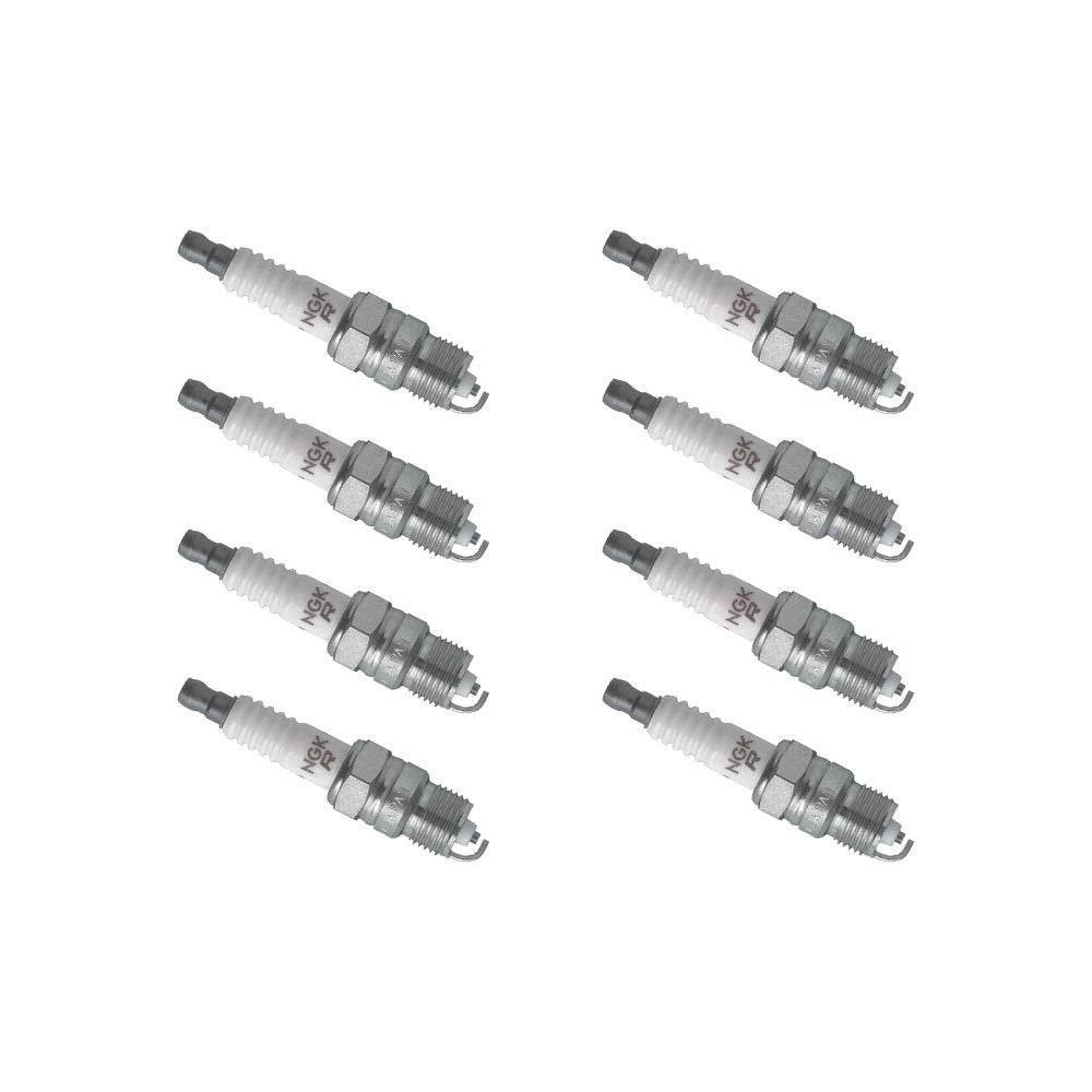 NGK 6630 V-Power spark plugs in an 8-pack for direct replacement and reliable ignition