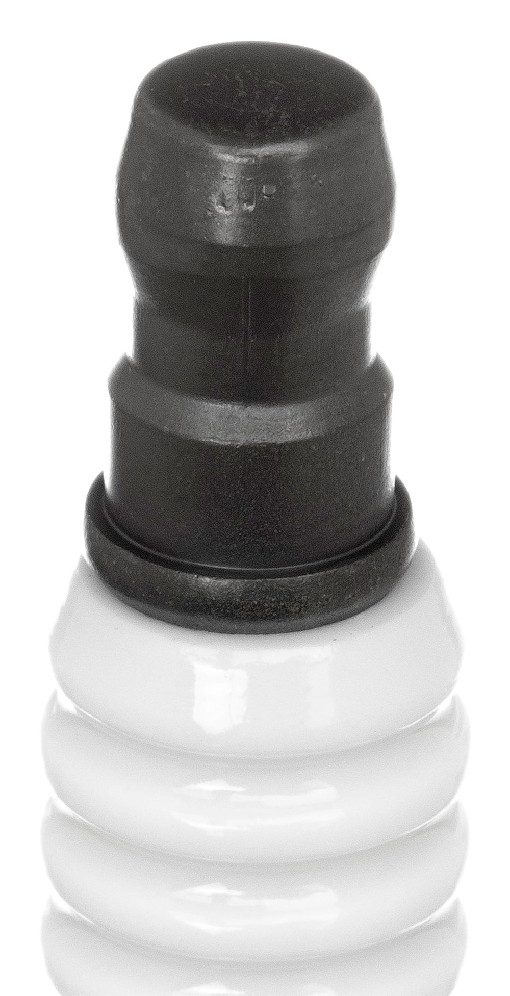 NGK MR7F spark plug insulator rib design for improved flashover resistance