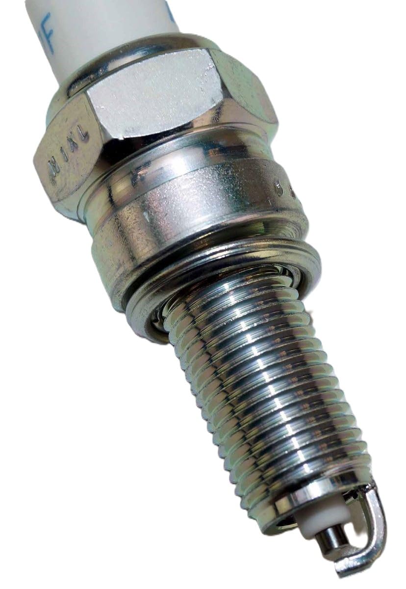 NGK 95897 MR7F spark plugs pair — compatibility graphic demonstrates Polaris model fit.