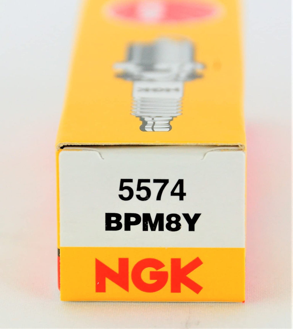 NGK BPM8Y alumina-silicate ceramic insulator combines strength and heat transfer.
