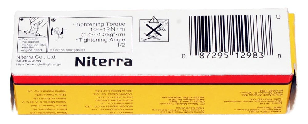 NGK CR6HSA spark plug four-pack image-ready for replacement projects.