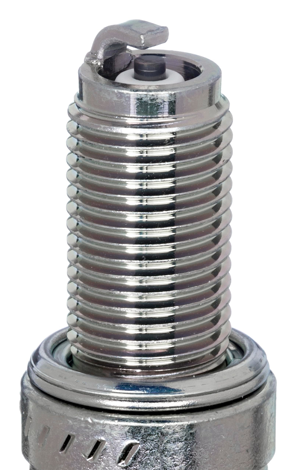NGK CR9EB spark plugs close-up highlighting copper core and sturdy insulator for dependable performance.