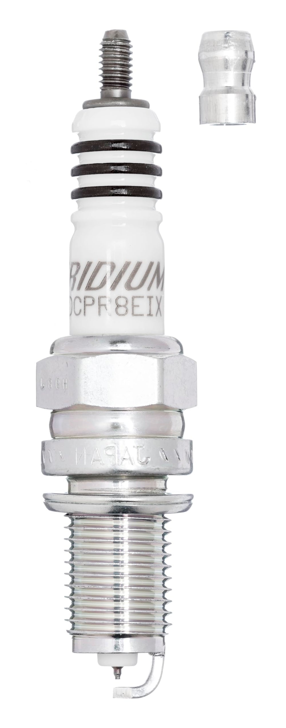 NGK DCPR6EIX spark plug packaging shown for easy installation