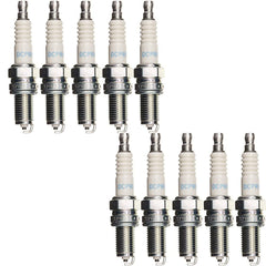 NGK DCPR8E spark plug 10-pack ready for install.