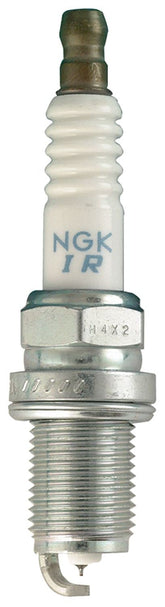 NGK DILKAR7M8 laser iridium spark plug close-up for precise ignition