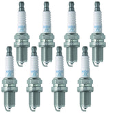 NGK FR5 spark plugs in bulk packaging ready for installation.