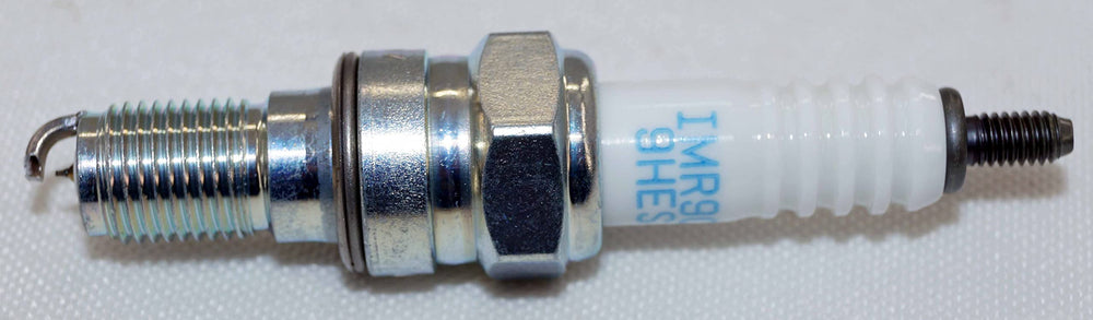 NGK IMR9C-9HES four-pack ready for replacement