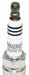 Pre-gapped NGK DCPR7EIX plugs labeled for quick installation