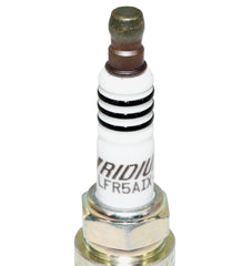 NGK Iridium IX LFR5AIX-11 14mm thread-size view confirms correct fit and seal.
