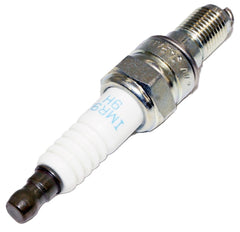 NGK Laser Iridium plug close-up shows tough electrode design