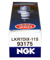 NGK LKR7DIX-11S Iridium IX spark plug showing overall durability under heat.