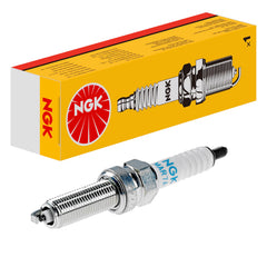 NGK LMAR7A-9 spark plug in package highlights robust copper core for ignition.