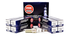 NGK LTR6IX-11 spark plug top view for precise installation and inspection