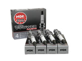 NGK R5671A-9 spark plug close-up highlighting durable construction for reliable ignition