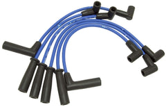 NGK RC-CRX026 spark plug wire set front view with color coded leads for easy installation