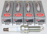 NGK SILZKR7B11 spark plug pack front view for durable ignition.