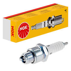 NGK 5126 spark plug B8HS-10 front-view highlights rugged construction for reliable ignition