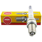 NGK BKR6E 6962 spark plug close-up highlighting durable construction for reliable ignition