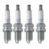 NGK BKR7E-11 spark plug close-up highlighting precision ignition.