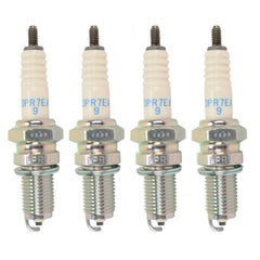 NGK DPR7EA-9 spark plug side view shows durable electrode design and wear resistance