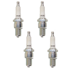 NGK standard spark plug 7734-4PK with dual ground electrodes for reliable ignition.