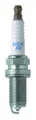 NGK LFR5A-11 spark plug close-up, four-pack, for reliable ignition
