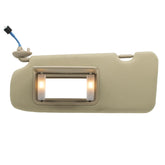 NHILES driver-left sun visor for Honda CR-V in beige blocks glare for clearer daytime driving.