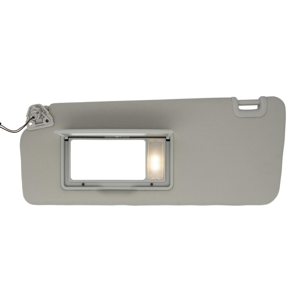 NHILES driver left sun visor with light for Nissan Titan, easy replacement.
