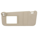 NHILES driver left sun visor for Toyota Venza in beige, direct replacement ready for installation.