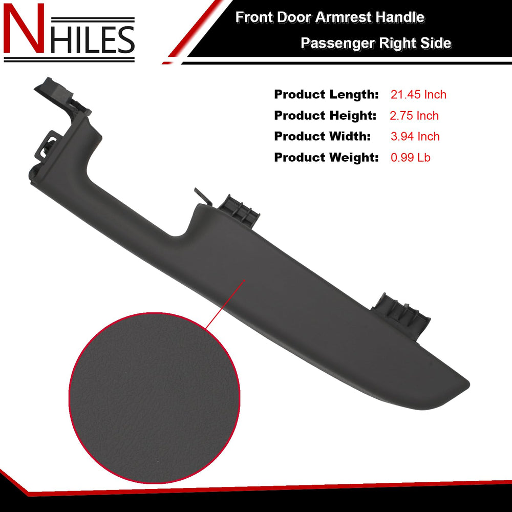 NHILES front door armrest compatibility for 1999–2006 GM trucks and SUVs.