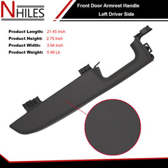 NHILES front door armrest driver-side handle for Yukon, smooth interior look.