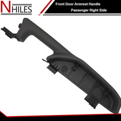 NHILES two-piece front armrest set for driver and passenger sides.