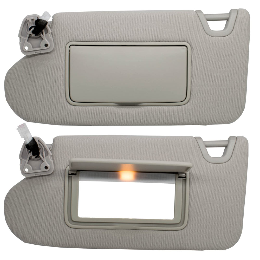 NHILES Nissan Altima sun visor gray textured surface detail highlights durable material
