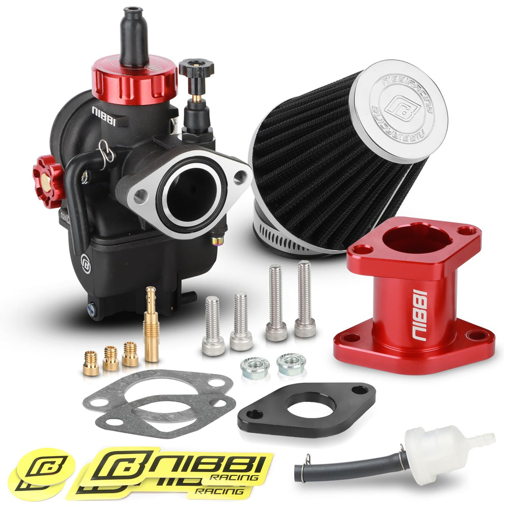 NIBBI 24mm carburetor front view for Predator engines with reliable tuning