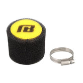 Nibbi foam air filter 49mm universal fit close-up shows durable foam filtration.