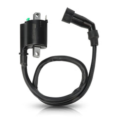 Nibbi ignition coil close-up showing rugged housing for lasting performance.