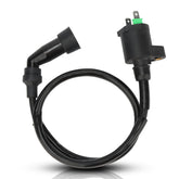 NIBBI ignition coil exterior demonstrates rugged build for durable scooter performance.
