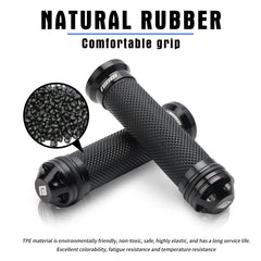 NIBBI left side grip fits 7/8 inch handlebars for compatibility.