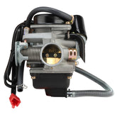 NIBBI PD26J 26mm carburetor front view with precision aluminum body for stable performance