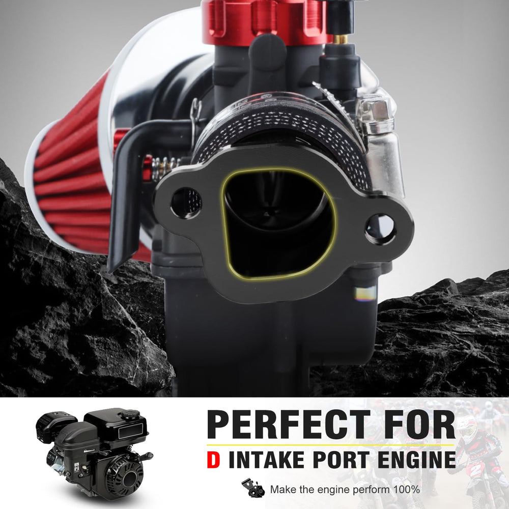 NIBBI Predator 212 intake manifold mounting connection ensures secure engine fit