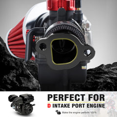 NIBBI Predator 212 intake manifold mounting connection ensures secure engine fit