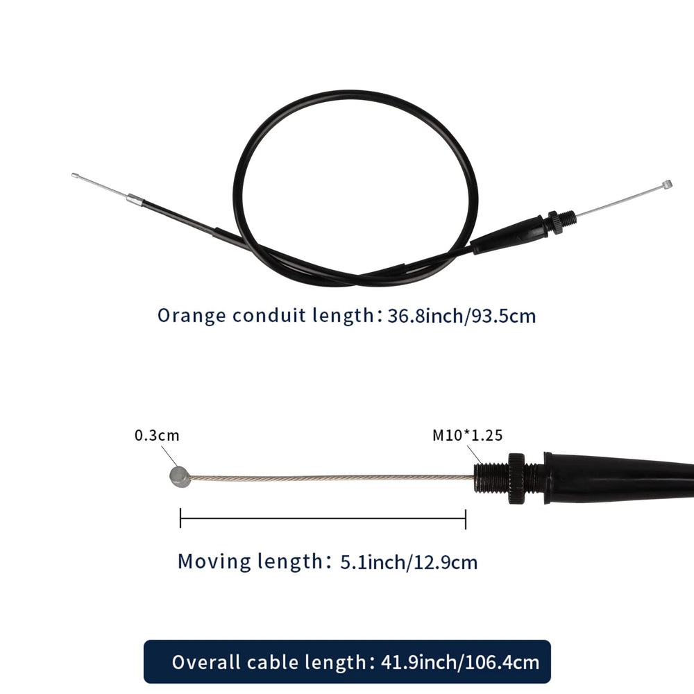 Nibbi throttle cable packaging ready for quick replacement